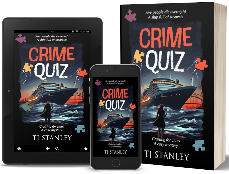 Crime Quiz book mockup