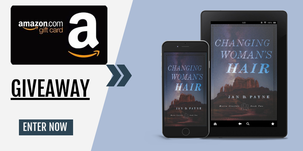 Changing Woman's Hair giveaway mockup