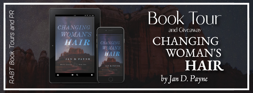 Changing Woman's Hair book tour banner