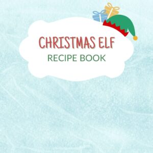 Christmas elf recipe book cover