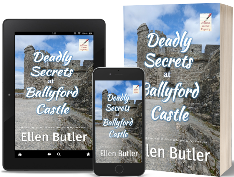 Deadly Secrets at Ballyford Castle Book Tour and Author Interview