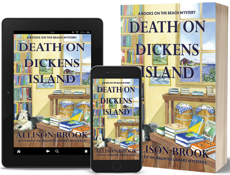 Death on Dickens Island book mockup