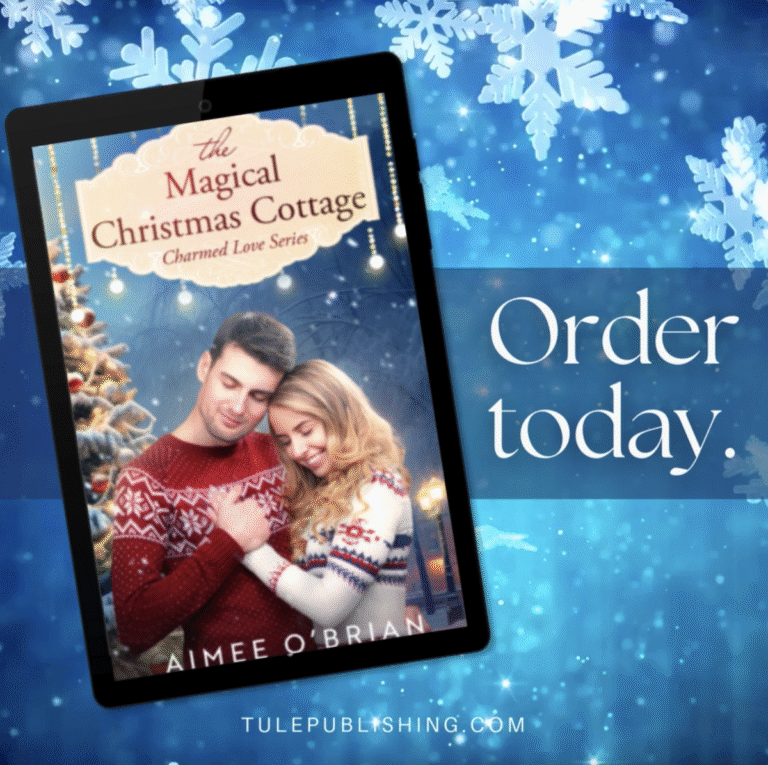 The Magical Christmas Cottage book mockup
