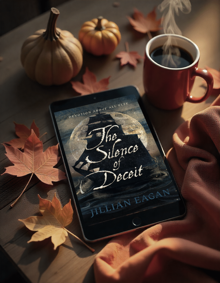 The Silence of Deceit book mockup