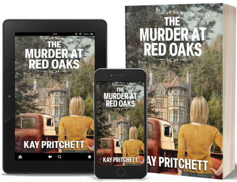Murder at Red Oaks book mockup