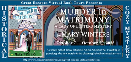 Murder in Matrimony book banner