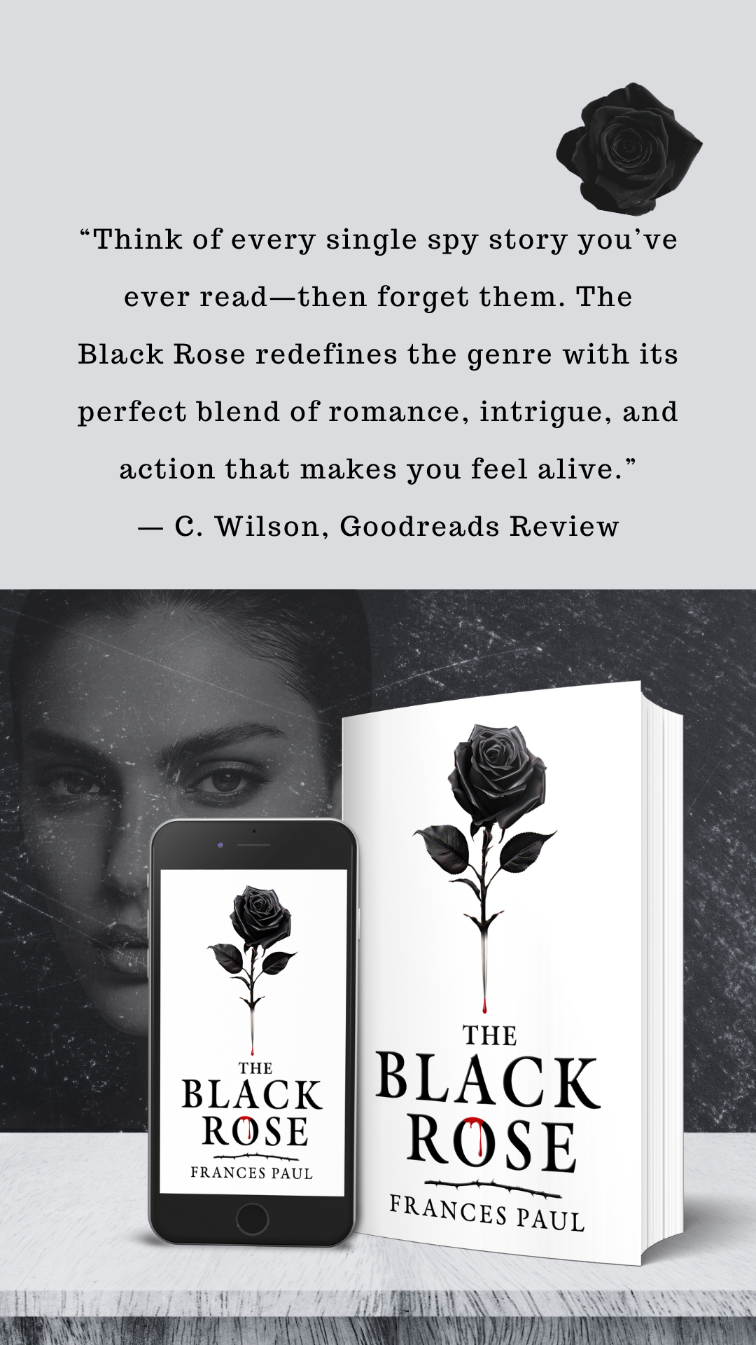 The Black Rose book promo