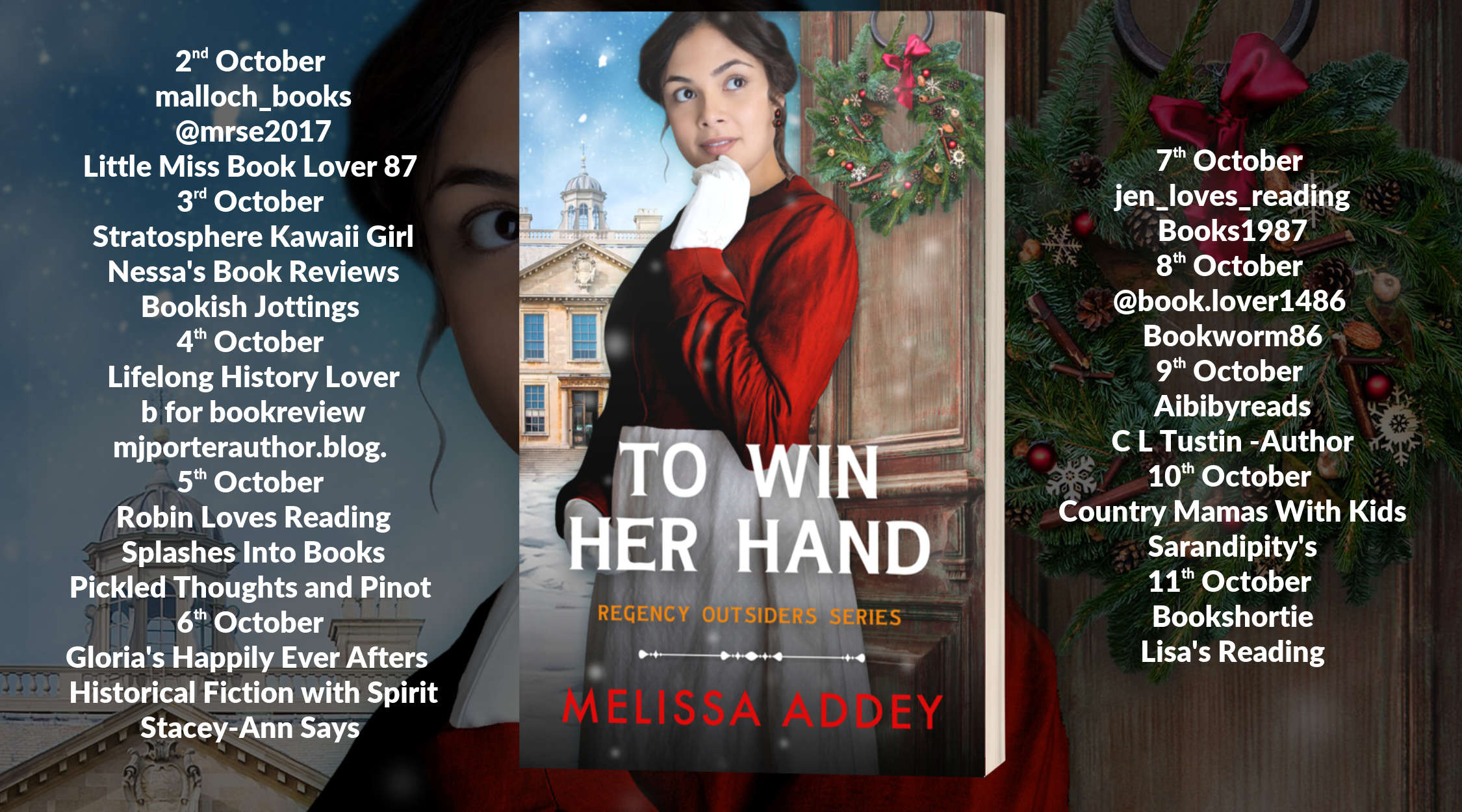 To Win Her Hand tour schedule