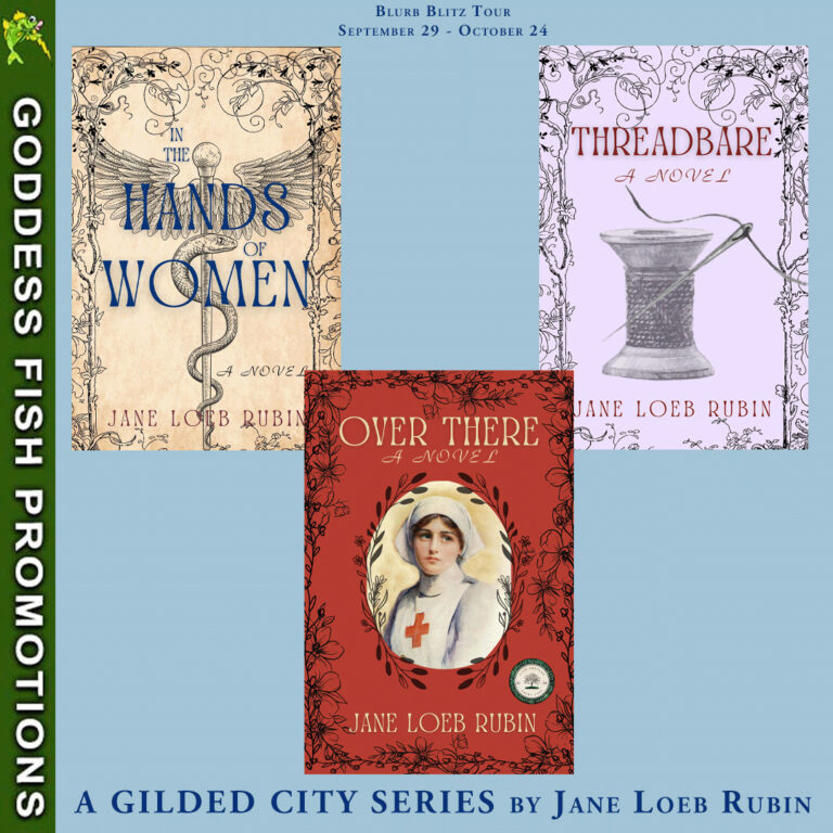 A Gilded City book series mockup