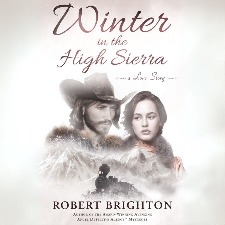Winter in the High Sierra book mockup