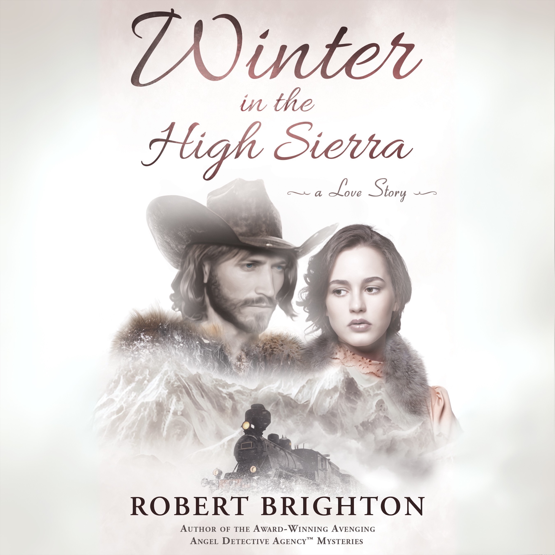 Winter in the High Sierra book mockup