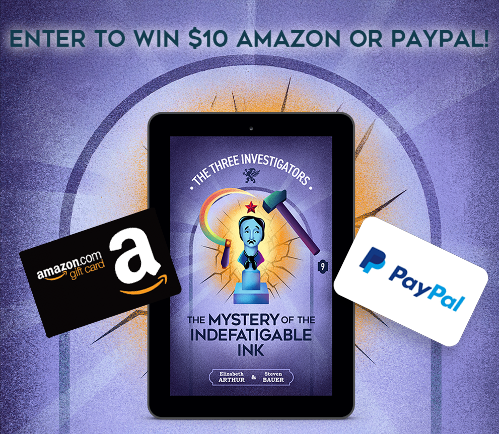 The Mystery of the Indefatigable Ink giveaway