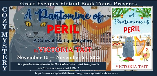 A Pantomime of Peril book banner