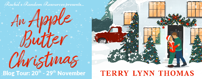 An Apple Butter Christmas banner