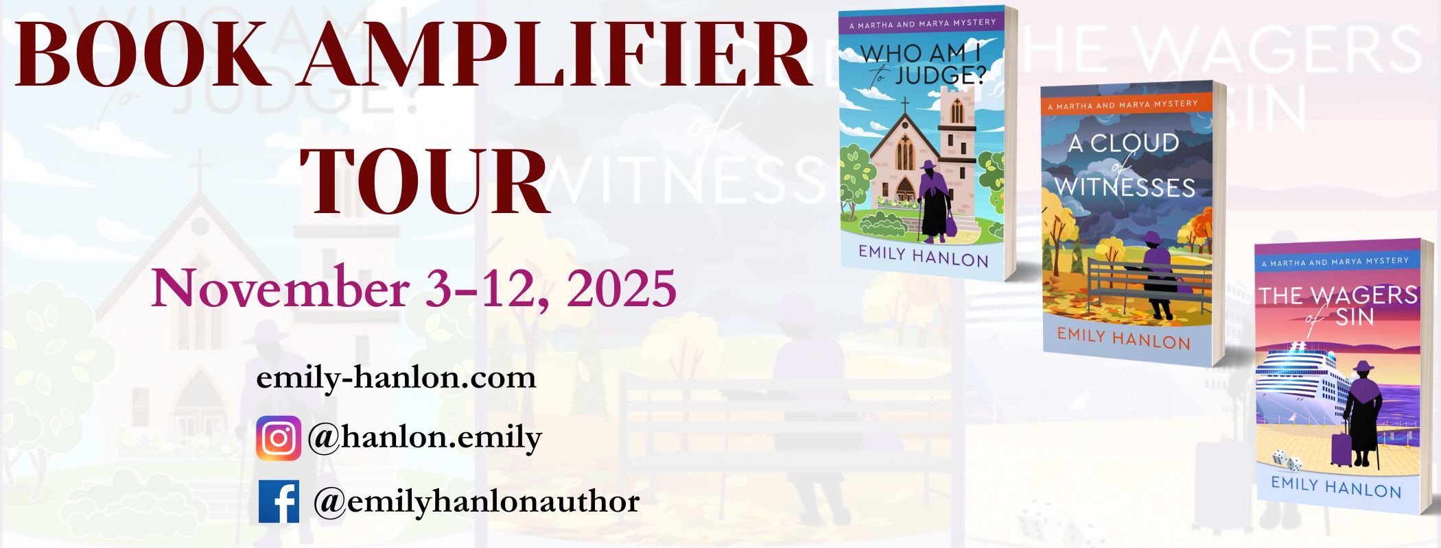 The Martha and Marya Mystery Book Amplifier Tour