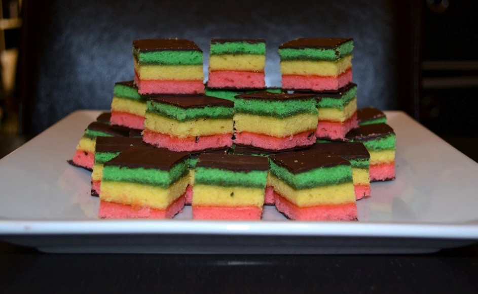 Rainbow cookies