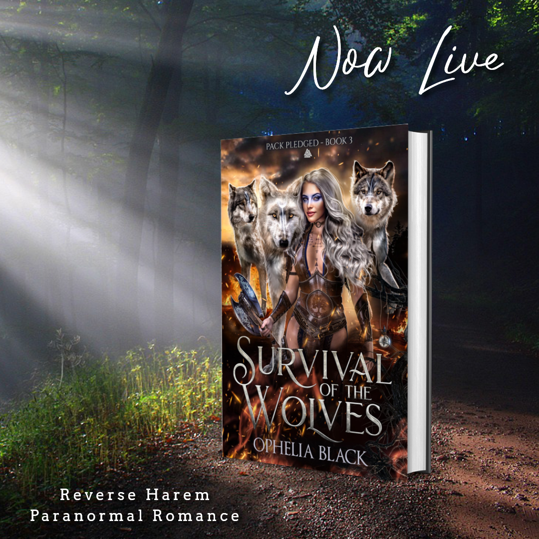Survival of the Wolves book promo