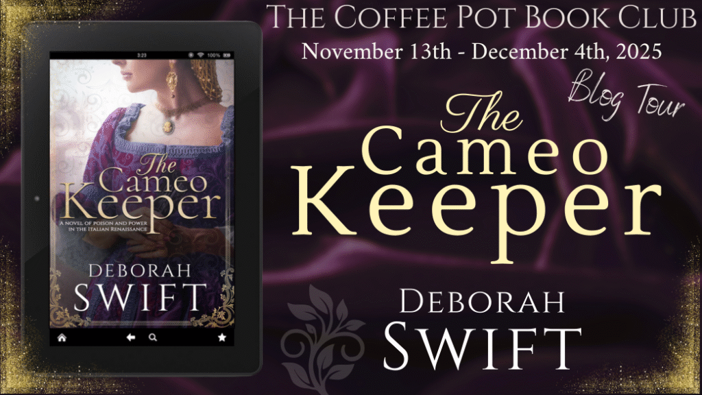 The Cameo Keeper blog tour banner