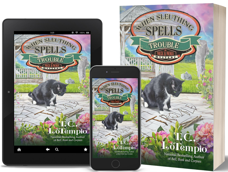 When Sleuthing Spells Trouble Book Tour