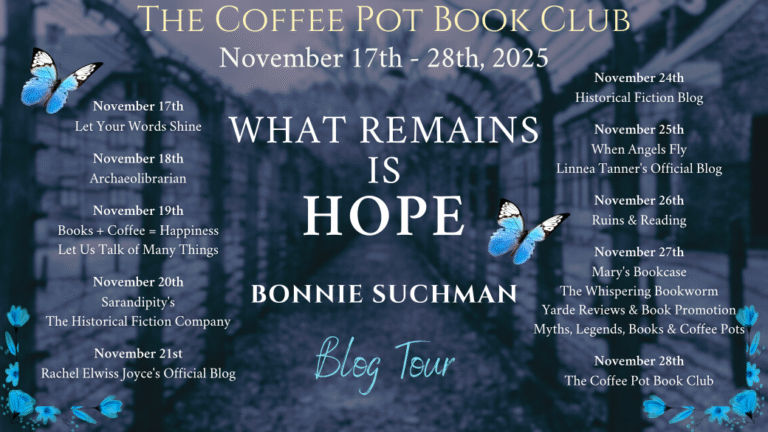 What Remains is Hope book tour banner