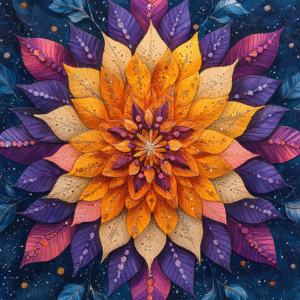 100-Page Christmas Mandala Ornament Coloring Book