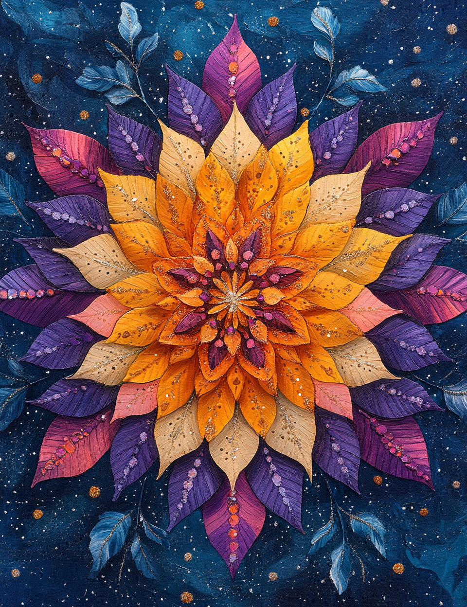 100-Page Christmas Mandala Ornament Coloring Book