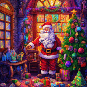 enchanted christmas book cover