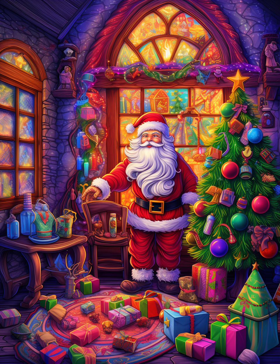 enchanted christmas book cover