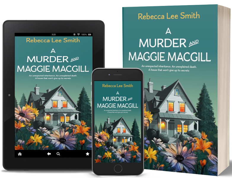 A Murder and Maggie Macgill book mockup