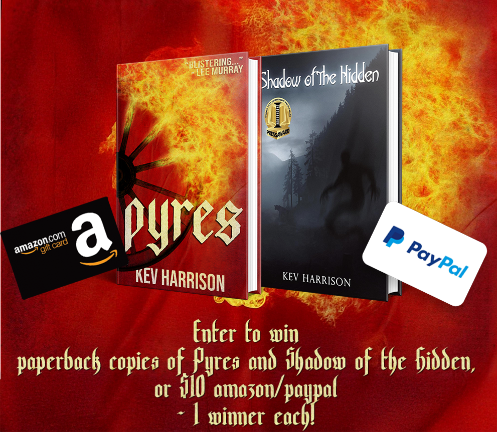Pyres book giveaway
