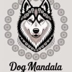 dog mandala coloring book