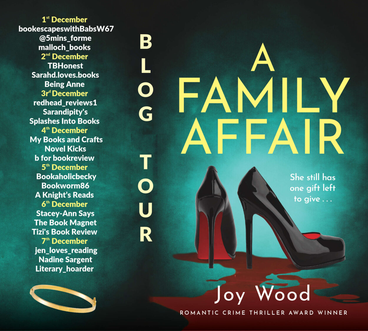 A Family Affair blog tour schedule