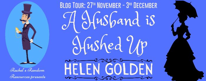 A Husband is Hushed Up book banner