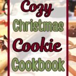 Cozy Christmas cookie cookbook cover