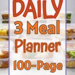 3 meal daily planner cover