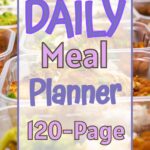 daily meal planner gray version cover