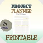 project planner mockup