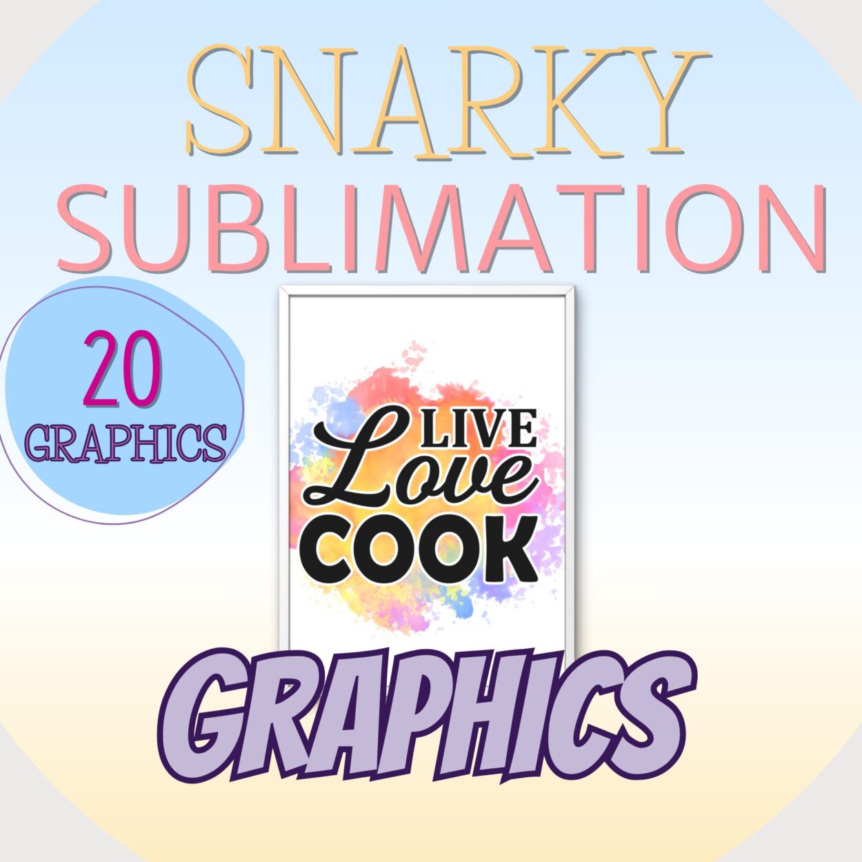snarky quotes sublimation graphics pack