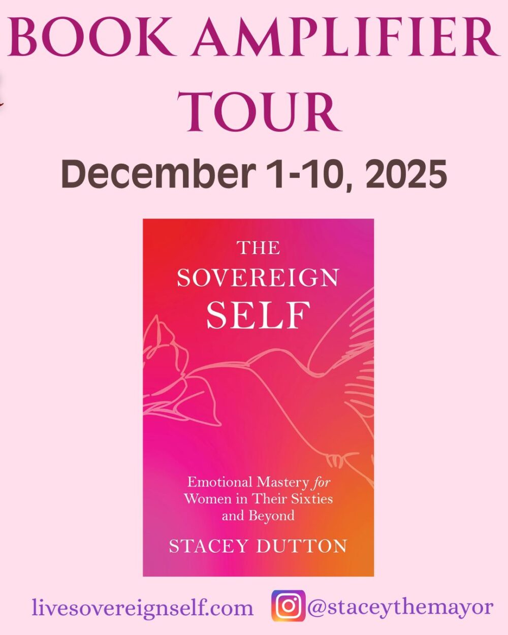 Sovereign Self tour banner button