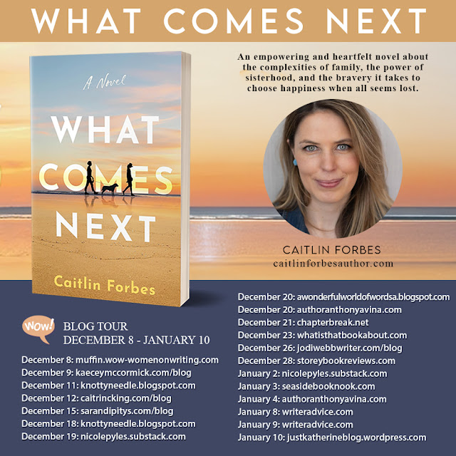 What Comes Next blog tour schedule