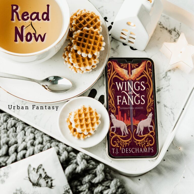 Wings and Fangs book mockup