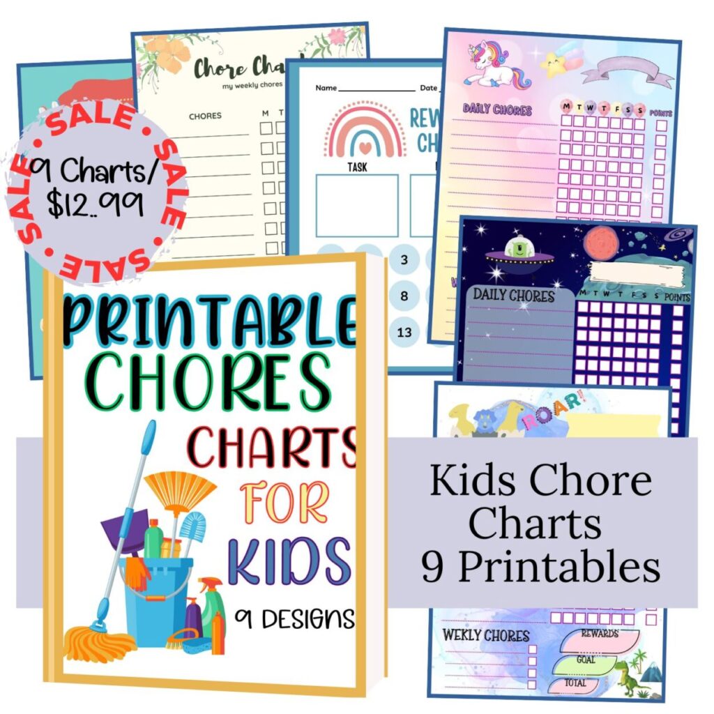 chore chart mockup