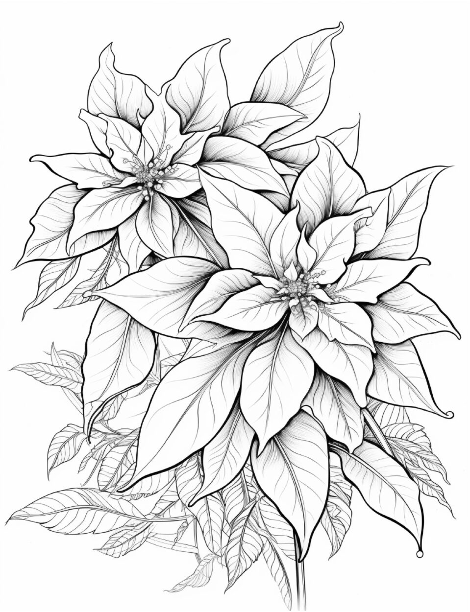 300-Page Mega Christmas Coloring Book