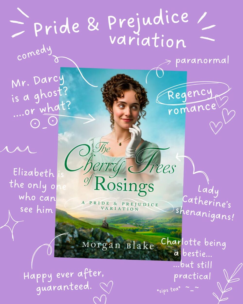 The Cherry Trees of Rosings book mockup