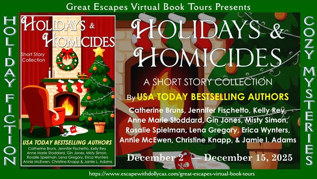 Holidays & Homicides book banner