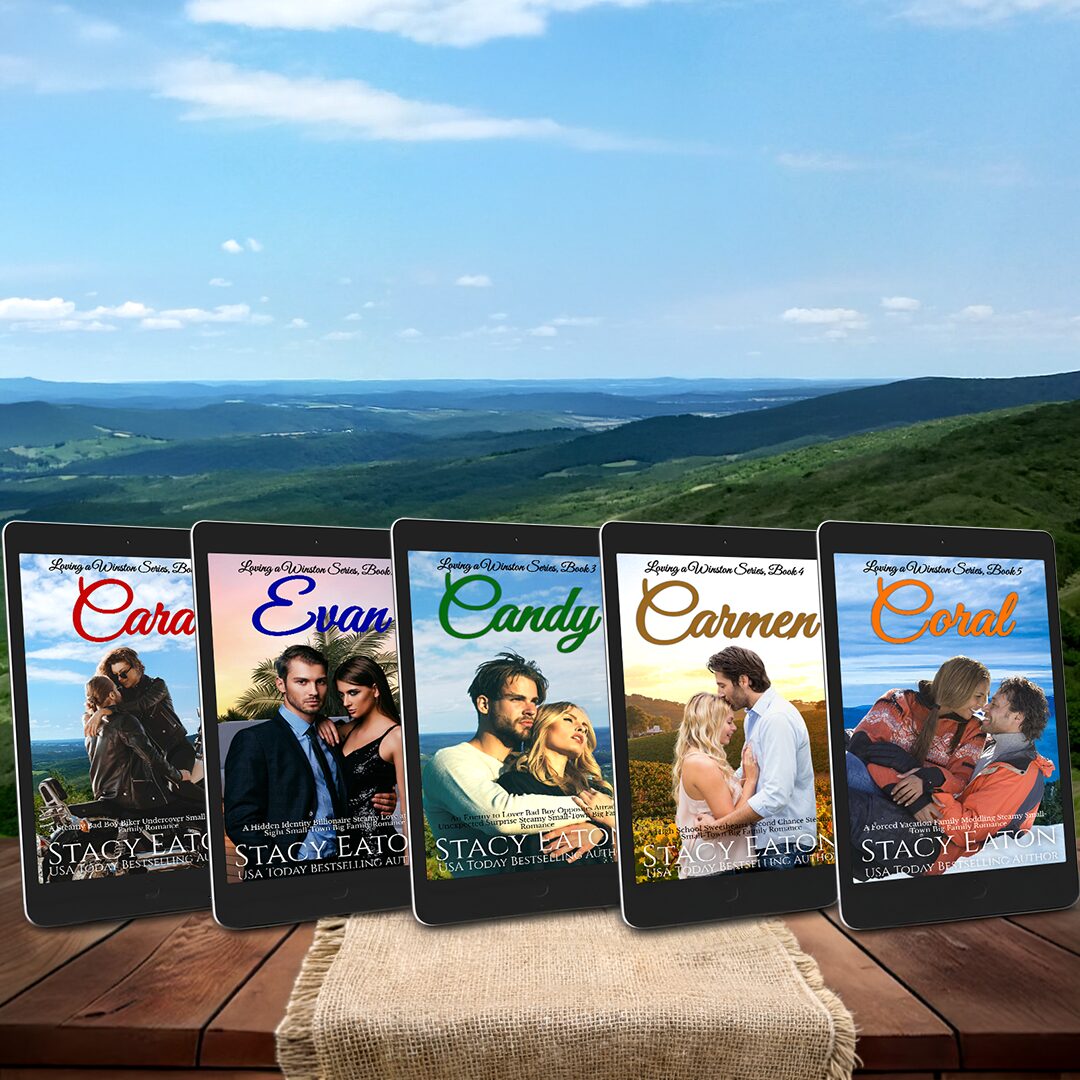 Loving a Winston book series mockup