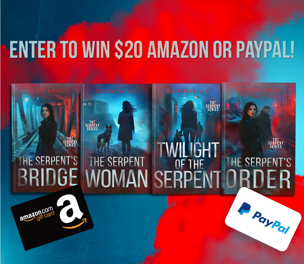 the serpent series book giveaway
