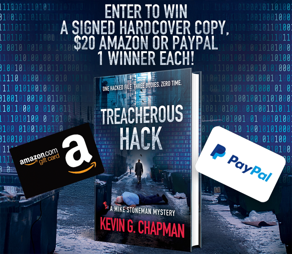 Treacherous Hack giveaway mockup