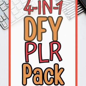 4-in-1 dfy plr pack cover