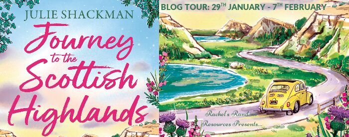 Journey to the Scottish Highlands book banner